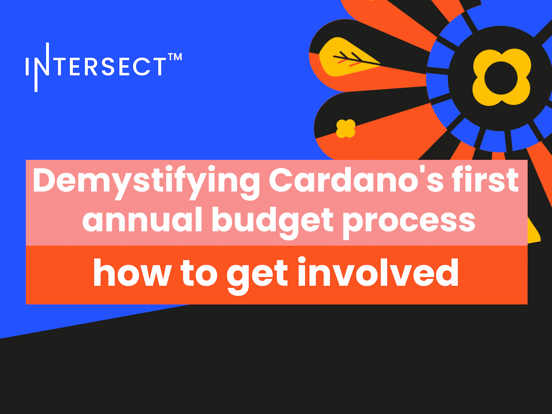 Demystifying Cardano's first annual budget process & how to get involved